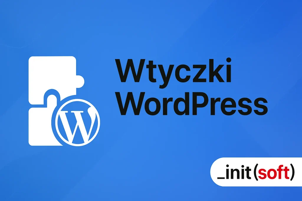 Napis „Wtyczki WordPress" obok ikony puzzla z logo WordPressa