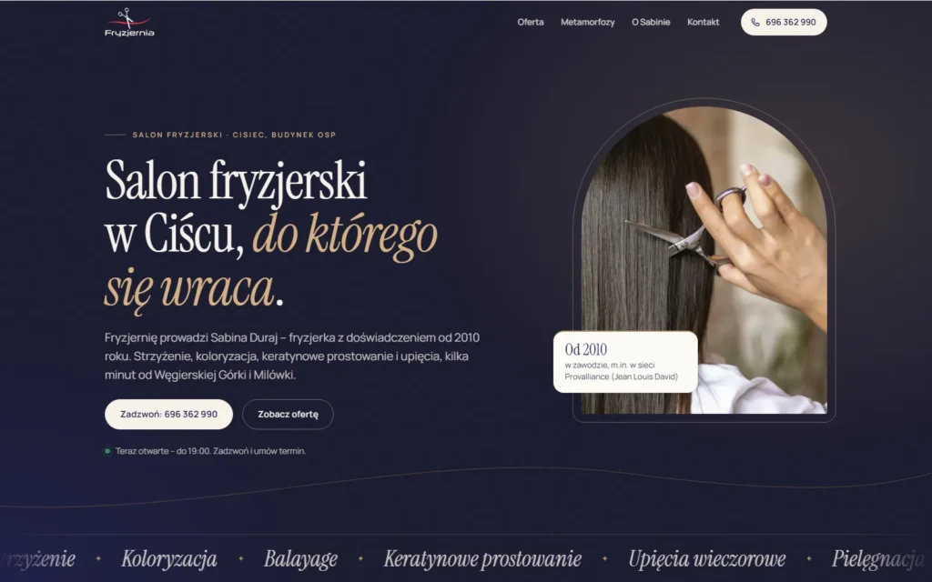 Fryzjernia